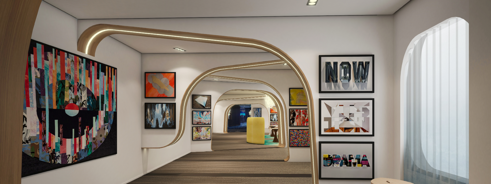 Redesigned Art Gallery